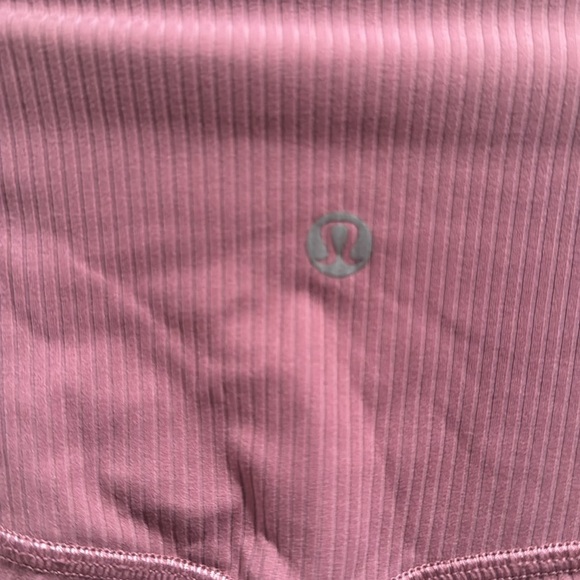 Lululemon Align Pink High Rise Ribbed Leggings Size 2 - Picture 7 of 8